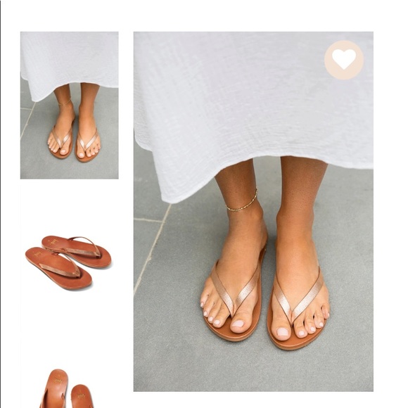 Beek Shoes - Bell seabird flip-flop sandals